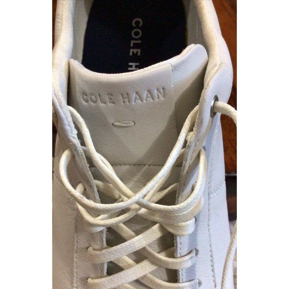 Cole Haan Mens Reagan Grand Sneaker Optical White 10M Excellent Condition! - Picture 6 of 7